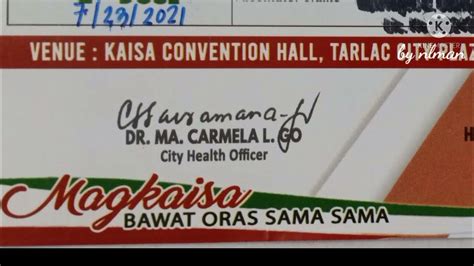Magkaisa Bawat Oras Sama Sama : Kaisa Convention Hall.
